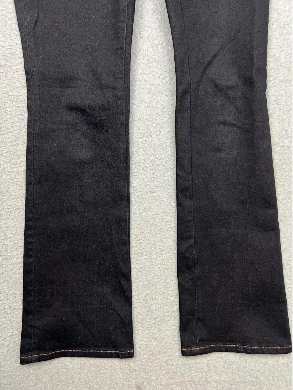Banana Republic Low Rise Boots Cut Denim Jeans Womens Petites 24P Black Y2K